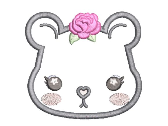 Cara's Embor Bear Flower Applique Review