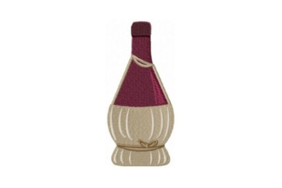 Chianti Bottle Embroidery Design Review