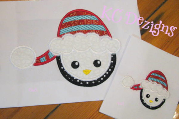 Christmas Penguin Face Embroidery Review