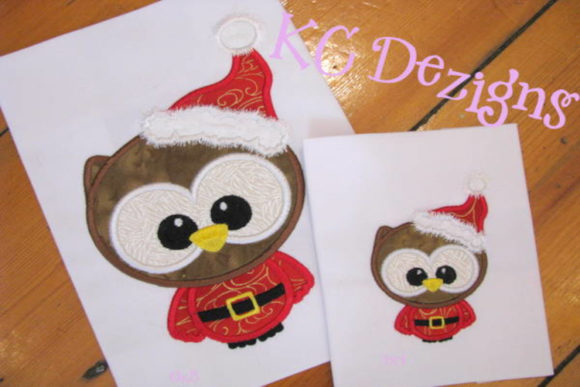 Cute Santa Owl Embroidery Design Review