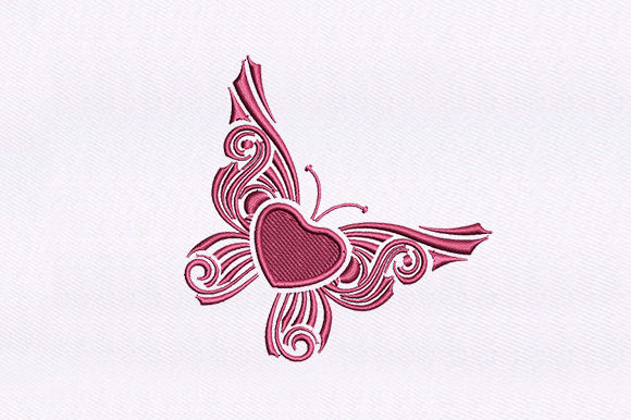 Heart Butterfly Embroidery Review