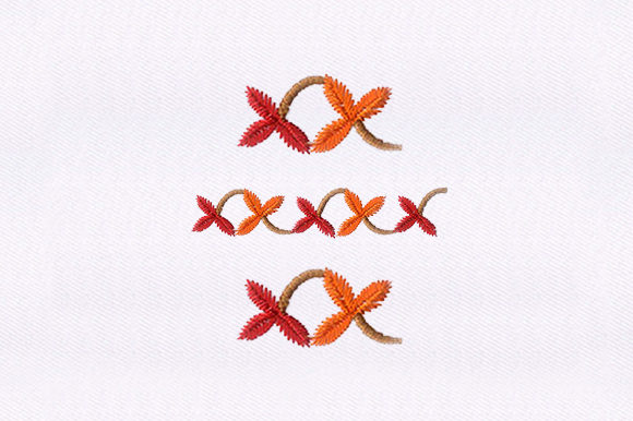 Leaves Border Embroidery Review for Seasonal Use