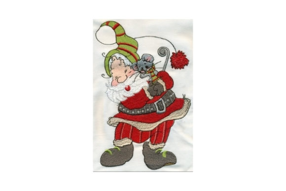 Sassy Lovin on Santa Embroidery Review