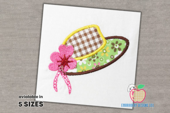 Summer Female Hat Embroidery Design Review